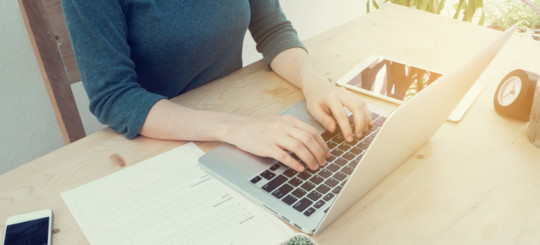 Employer reviewing a resume